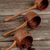 Cuillère de dosage en bois - Cuillère doseuse artisanale pour cuisine et pâtisserie